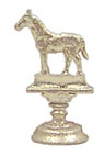 Dollhouse Miniature Horse Trophy